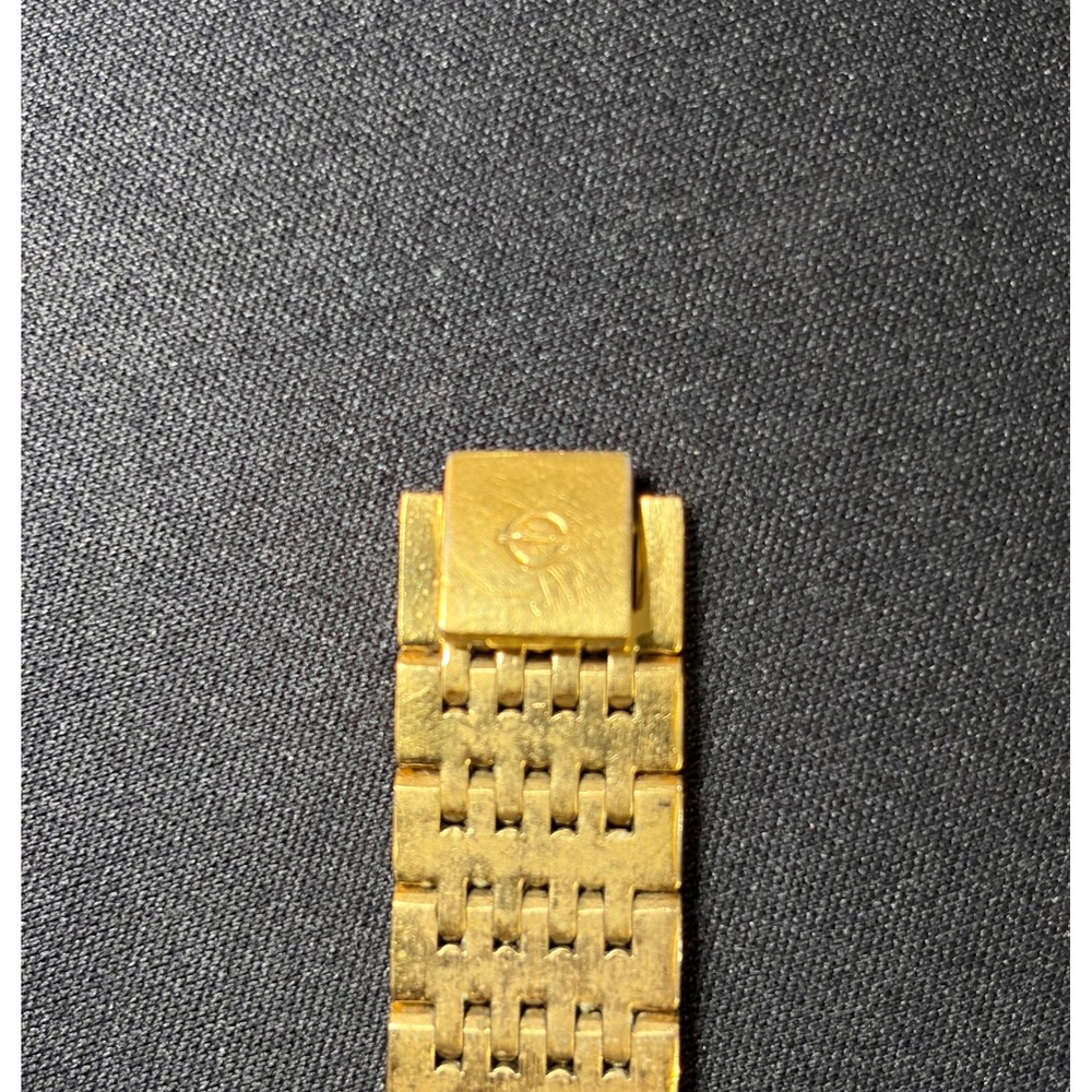 Elgin Watch Women OS Gold Tone EL 352 5Y30 Rectangle Analog Quartz Dress Watch - Picture 5 of 6